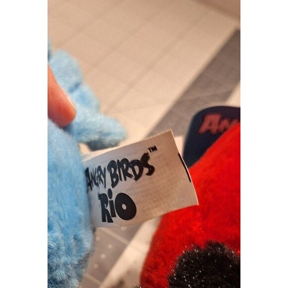 Angry Birds  Jewel Red Pedro Plush Lot Do not Work - Picture 3 of 10